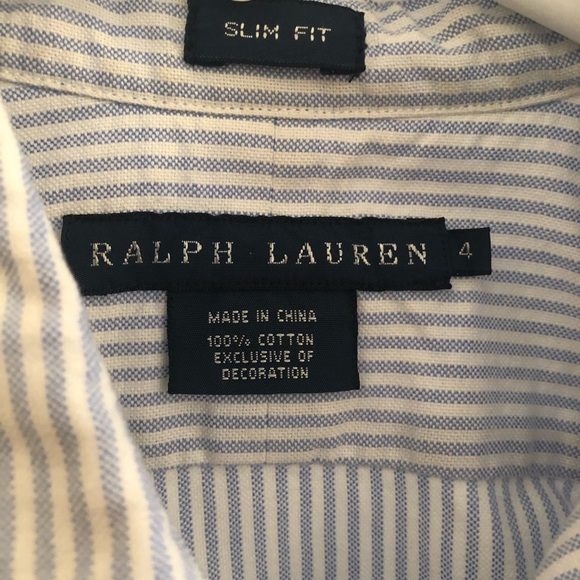 Ralph Lauren Slim Fit Button Down Shirt - Picture 7 of 7